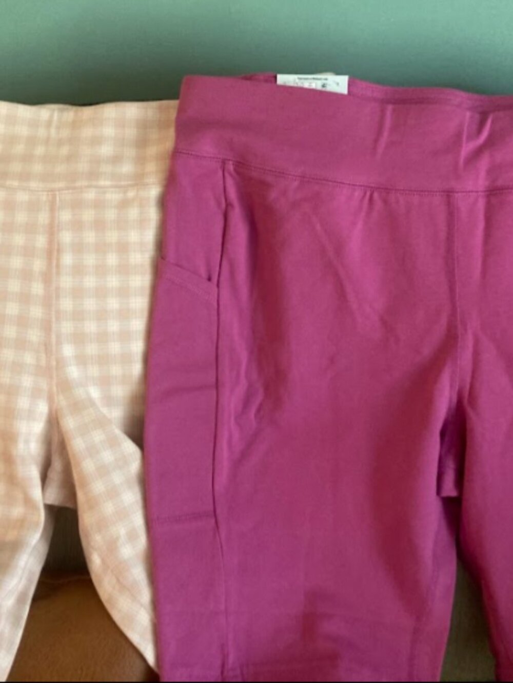 Terra & Sky High Rise 9" Bike Shorts with Pockets 1X - Picture 3 of 10